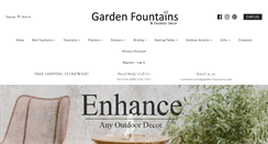 Desktop Screenshot of garden-fountains.com
